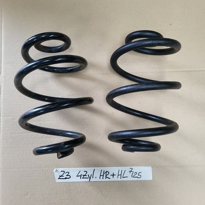 original BMW E36 Z3 Spiral Feder Fahrwerksfeder HINTEN rechts + links 4 Zylinder – Bild 1