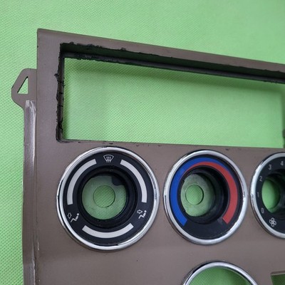 BMW Z3  Mittelkonsole Klima Blende Verkleidung Heizung beige 8397702 Chrom Ringe – Bild 3