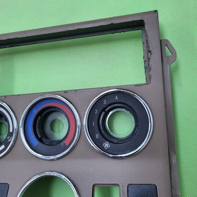 BMW Z3  Mittelkonsole Klima Blende Verkleidung Heizung beige 8397702 Chrom Ringe – Bild 4