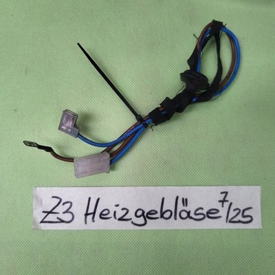 BMW E30 E36 Z3 Kabel Stecker  Heizgebläse  Gebläse Klima Lüfter Motor Heizung – Bild 1
