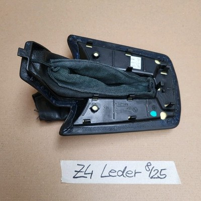 BMW Z4 E85 E86 Leder Manschette Blende Handbremse Verkleidung Handbremssack
