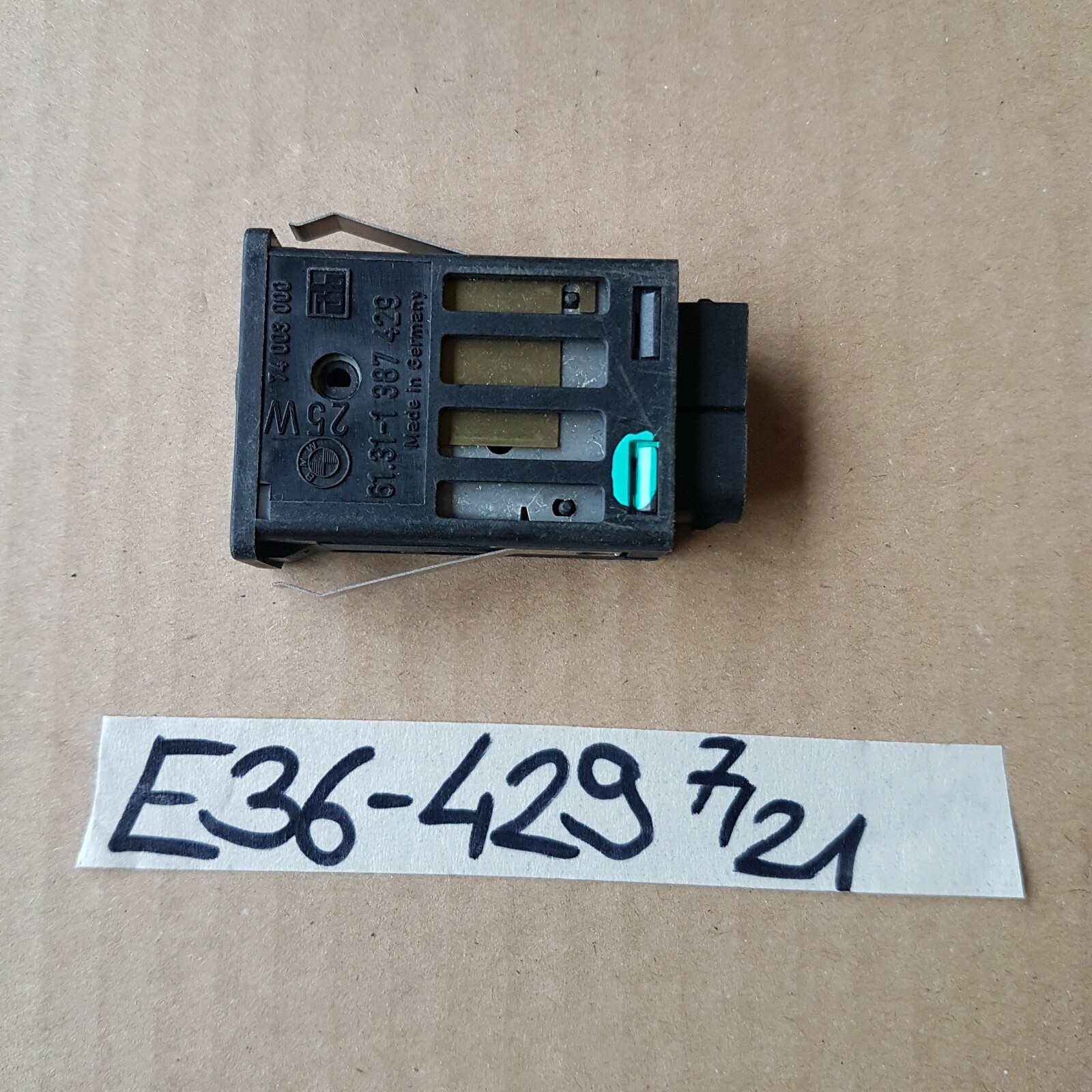 BMW E36 Dimmer Regler Schalter Tachobeleuchtung Beleuchtung Innenraum 1387429 – Bild 2