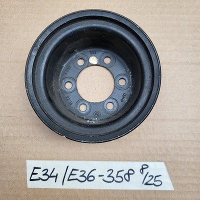 BMW E34 E36 E39 E38 Z3 Riemenscheibe Kurbelwelle 1735358 Schwingungsdämpfer M52 – Bild 1