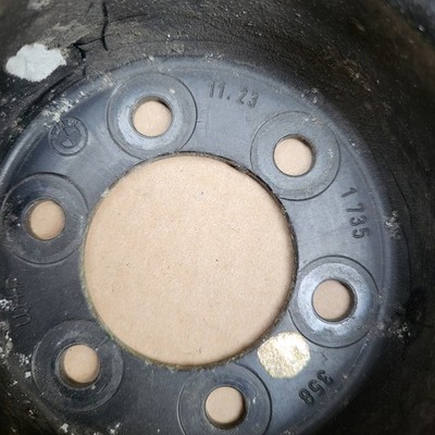 BMW E34 E36 E39 E38 Z3 Riemenscheibe Kurbelwelle 1735358 Schwingungsdämpfer M52 – Bild 2