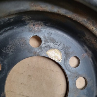 BMW E30 E34  Doppel Riemenscheibe Servo Klimaanlage 1717717 M40 – Bild 2