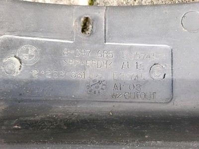 BMW Z3 Radschale Abdeckung Radhaus Innen Kotflügel VORNE LINKS 8397685 geklebt – Bild 6