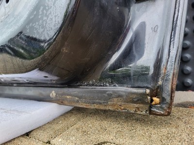 BMW E46 Cabrio Coupe Seiten Türe Fahrer Tür LINKS  Schwarz ABHOLUNG – Bild 12