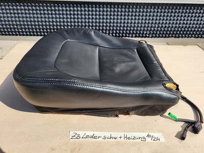 BMW Z3 Roadster Bei Fahrer Sitz Kissen Unterteil Leder point schwarz Sitzheizung – Bild 2