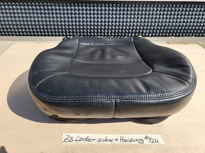 BMW Z3 Roadster Bei Fahrer Sitz Kissen Unterteil Leder point schwarz Sitzheizung – Bild 3