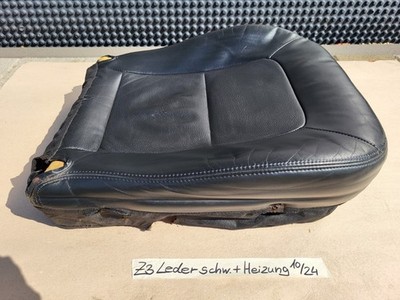 BMW Z3 Roadster Bei Fahrer Sitz Kissen Unterteil Leder point schwarz Sitzheizung – Bild 4