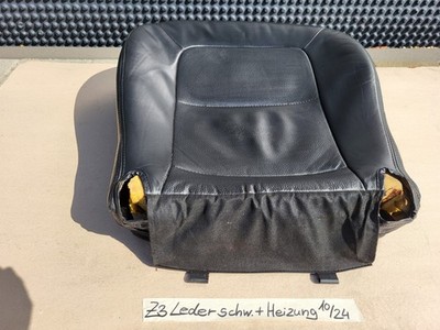 BMW Z3 Roadster Bei Fahrer Sitz Kissen Unterteil Leder point schwarz Sitzheizung – Bild 5