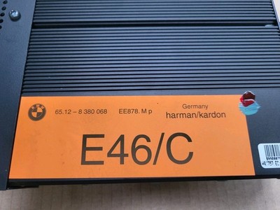 BMW E46 Cabrio Coupe Verstärker Hifi System Endstufe Harman Kardon 8380068 – Bild 2