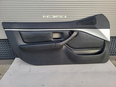 BMW Z3 Roadster Tür Verkleidung Leder Schwarz LINKS + Griff + Alu Blende Leiste