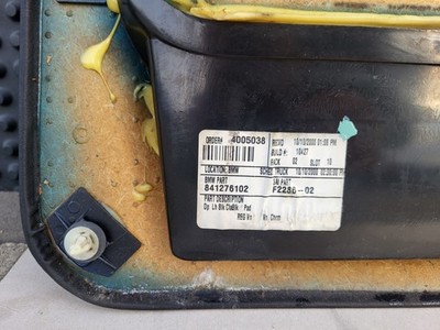 BMW Z3 Roadster Tür Verkleidung Leder Schwarz LINKS + Griff + Alu Blende Leiste