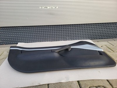 BMW Z3 Roadster Tür Verkleidung Leder Schwarz LINKS + Griff + Alu Blende Leiste