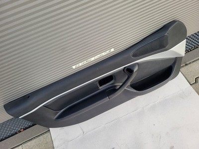 BMW Z3 Roadster Tür Verkleidung Leder Schwarz LINKS + Griff + Alu Blende Leiste