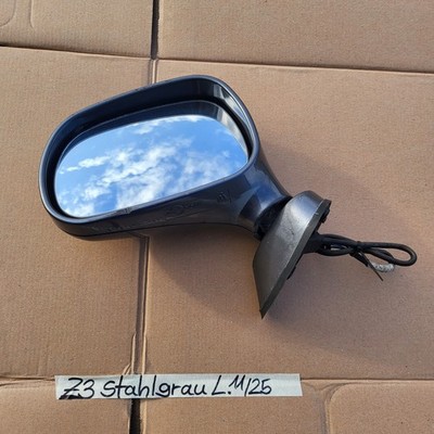 BMW Z3 Roadster Coupe Seiten Außen Spiegel LINKS Stahl Grau Metallic RHD