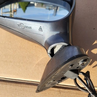 BMW Z3 Roadster Coupe Seiten Außen Spiegel LINKS Stahl Grau Metallic RHD