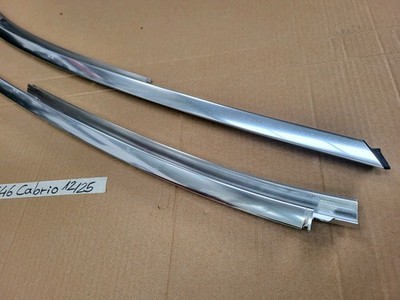 Leiste BMW E46 Cabrio Verkleidung A-Säule Chrom außen rechts + Links – Bild 2