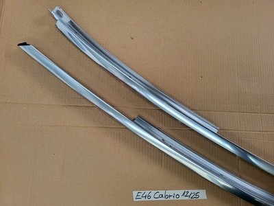 Leiste BMW E46 Cabrio Verkleidung A-Säule Chrom außen rechts + Links – Bild 3