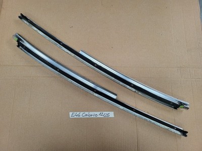 Leiste BMW E46 Cabrio Verkleidung A-Säule Chrom außen rechts + Links – Bild 6