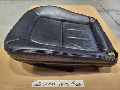 BMW Z3 Roadster Fahrer Sitz Kissen +  Polster + Bezug Leder schwarz LINKS