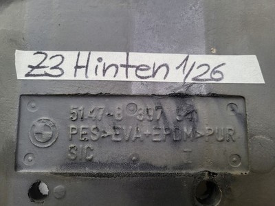 BMW Z3 Roadster Coupe Fussraum  Teppich Boden Verkleidung HINTEN ABHOLUNG