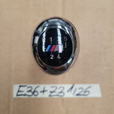 BMW E36 Z3 M Schaltknauf 5 Gang Sport Schaltung Gangwahl Schalter Leder Chrom