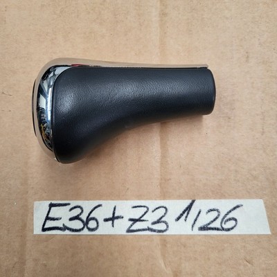 BMW E36 Z3 M Schaltknauf 5 Gang Sport Schaltung Gangwahl Schalter Leder Chrom
