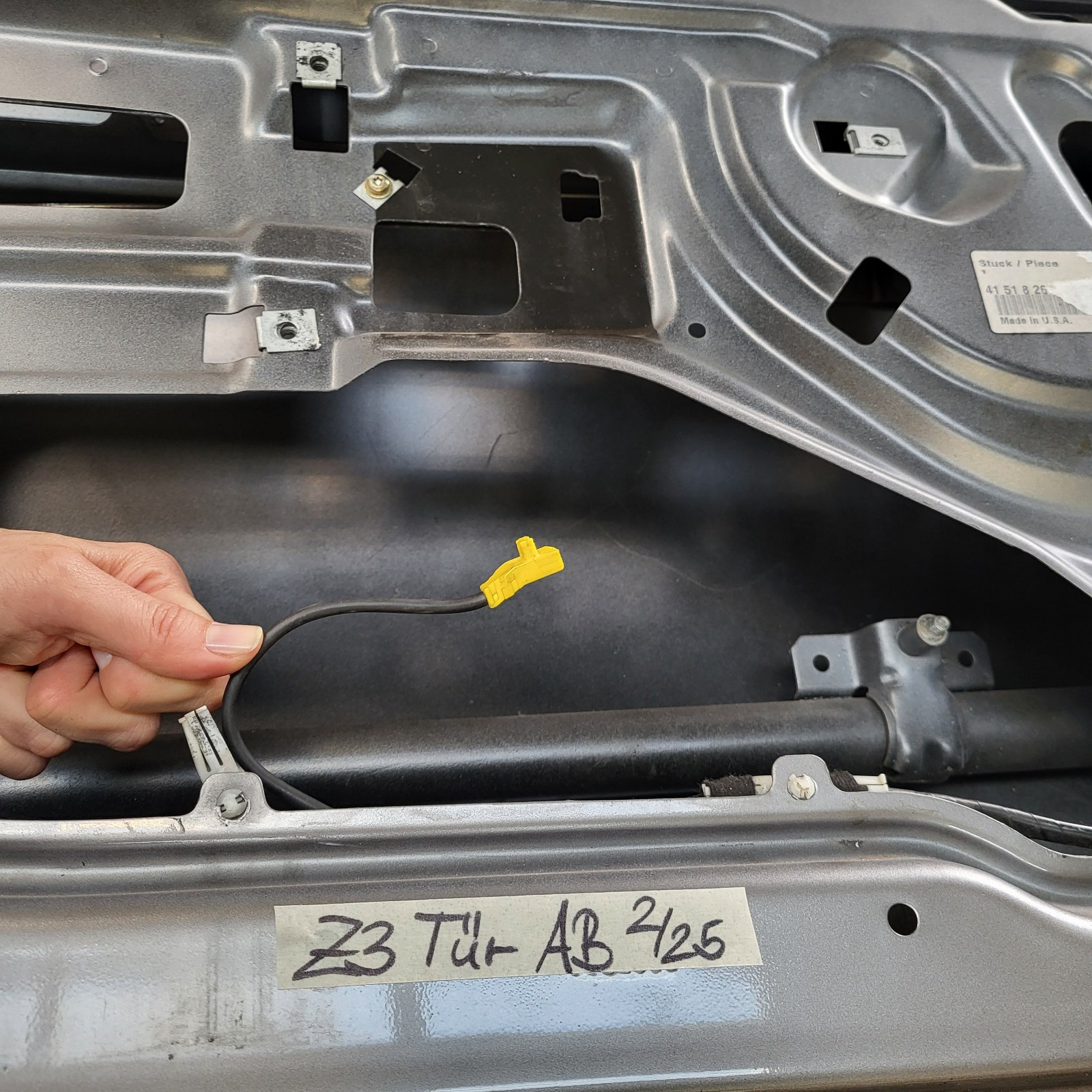 BMW Z3 Roadster + Coupe Stecker für Tür-Airbag-Modul rechts ODER links