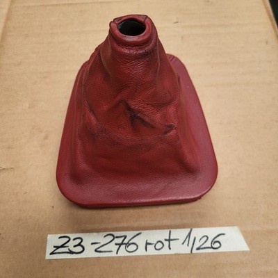 BMW Z3 Roadster + Coupe Schaltsack Leder Abdeckung für Schalthebel 1222276 Rot