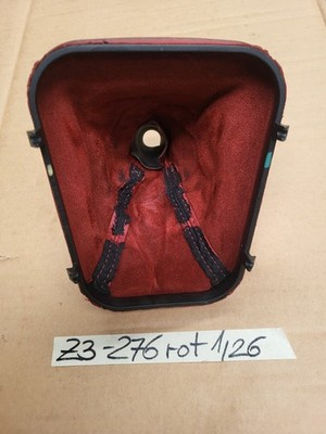 BMW Z3 Roadster + Coupe Schaltsack Leder Abdeckung für Schalthebel 1222276 Rot