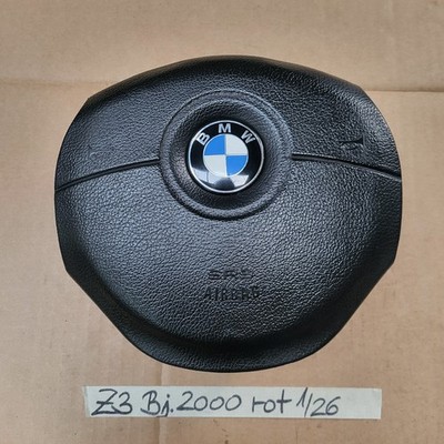 BMW Z3 M Lenkrad Leder Lenker M Sportlenkrad 2228230 rot  Fahrer-Airbag-Modul