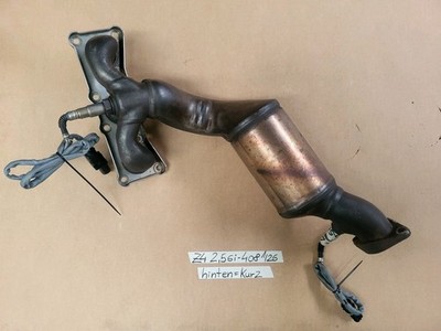 BMW Z4 E85 E86 Katalysator 2,5 si hinten Abgas Krümmer kurz 7536408 N52 Auspuff