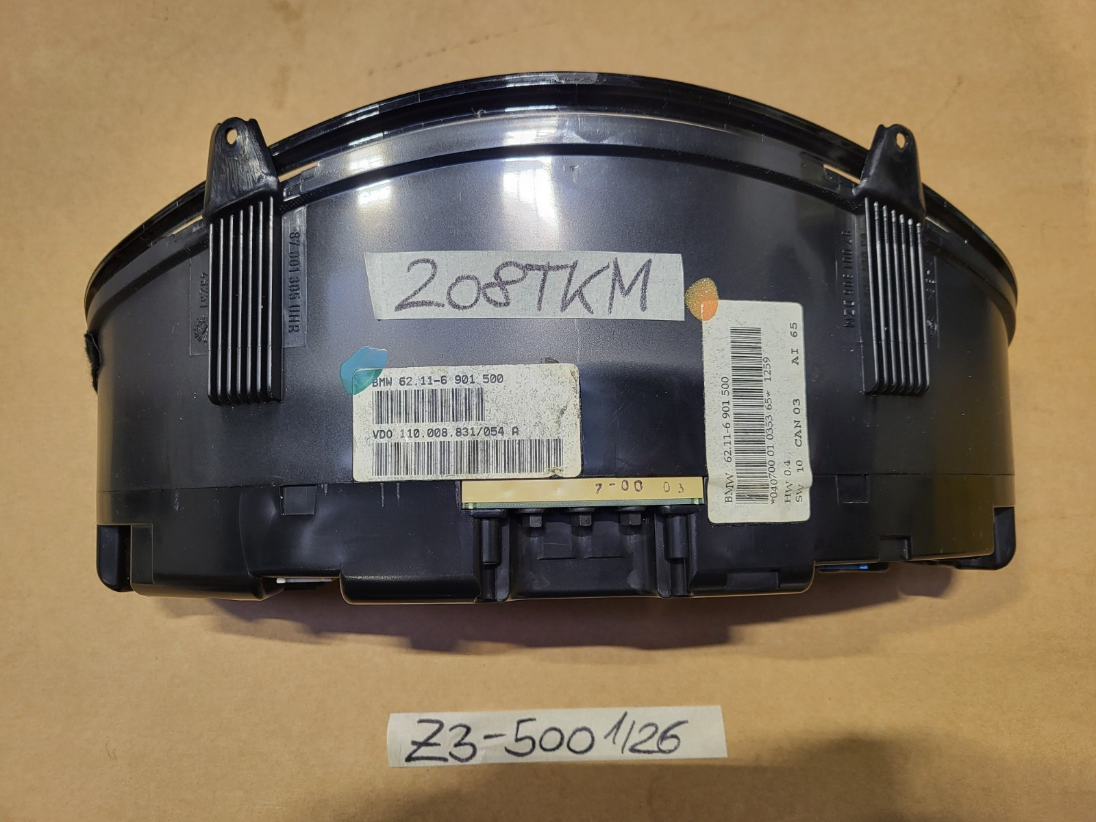 Instrumentenkombination BMW Z3 Roadster Tacho Kombi Instrument Tachometer