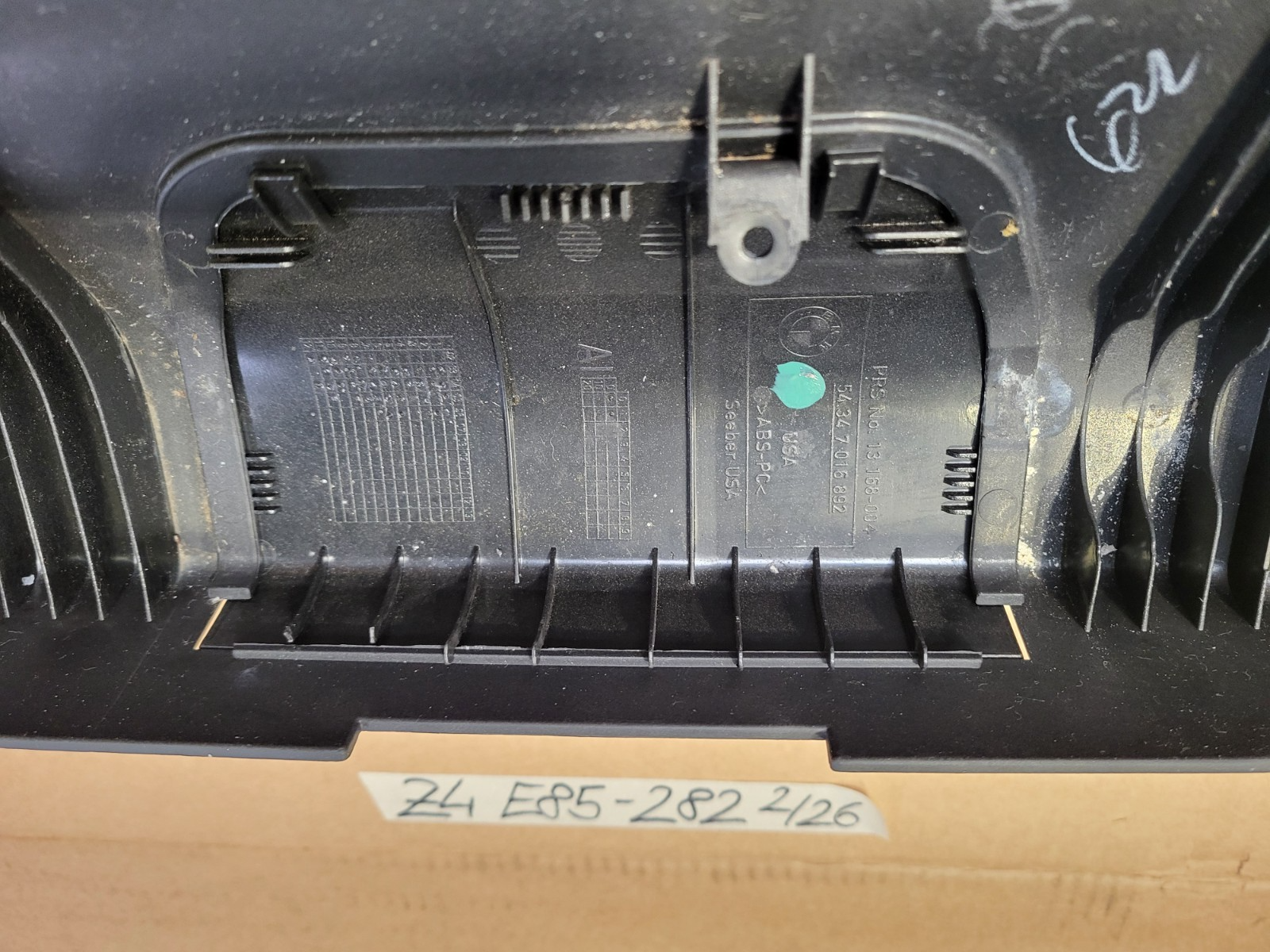 BMW Z4 E85 Roadster Verdeck Blende Leiste innen Windlauf Verkleidung 7056282