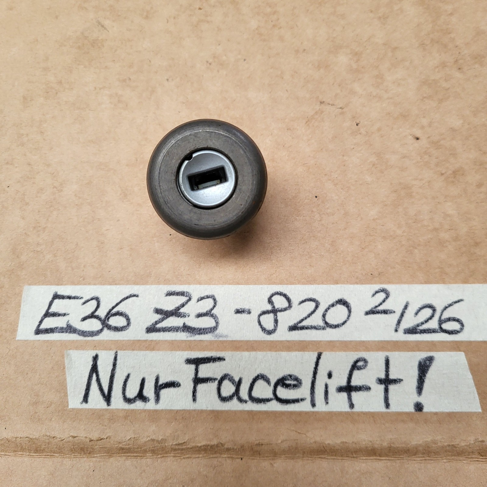 BMW Z3 Roadster Zündschloss Schließzylinder 1095820  Tür Schloss +  Schlüssel