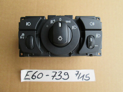 BMW E60 E61 E63 Licht Schalter  NSL NSW LWR Mehrfachschalter Licht 6953739