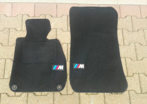 BMW E46 M3 Fußmatten Fussmatte schwarz Matte Teppich   ABHOLUNG – Bild 1