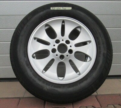 BMW X5 E53 Alufelge 7,5 J x 17 Leichtmetall 1096156 / Michelin M+S 235/65 R17 – Bild 1