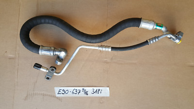 BMW E90  E91  E92  E88 Klimaleitung / Saugleitung: Verdampfer Kompressor 6951637 – Bild 1