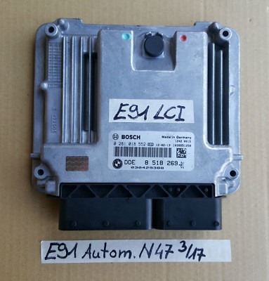 BMW E90 E91 E92 E93 E87 Grundsteuergerät 184 PS N47 Motor Steuergerät 8518269 – Bild 1