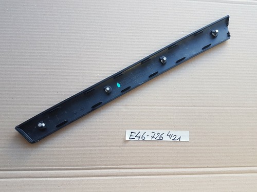 BMW E46 Limo Holz Tür Leiste innen VORNE RECHTS Verkleidung schwarz 8200726 – Bild 2