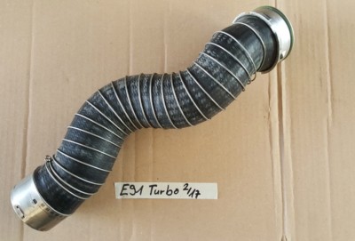 BMW E90 E91 LCI Ladeluftleitung Druckrohr Ladeluftkühler Turbolader Luftrohr – Bild 1