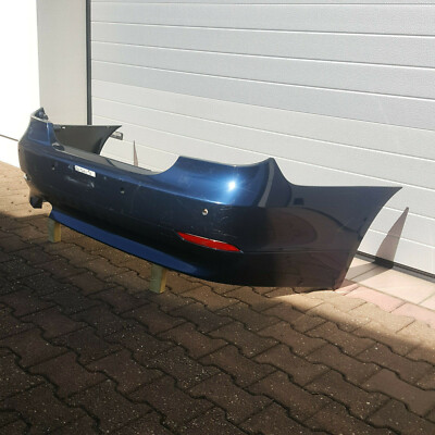 BMW 5er E60 Heckschürze blau Stoßstange Verkleidung Stoßfänger HINTEN ABHOLUNG – Bild 4