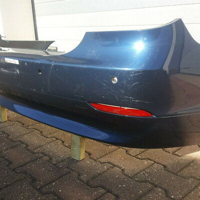 BMW 5er E60 Heckschürze blau Stoßstange Verkleidung Stoßfänger HINTEN ABHOLUNG – Bild 5