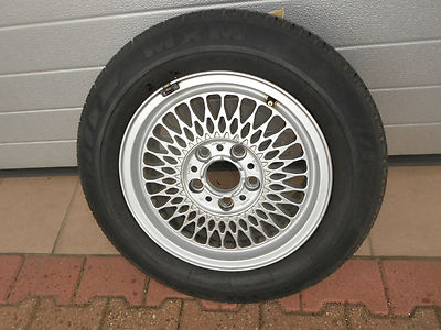 BMW E30 E36 Z3 Alufelge 1180448 Aluminium Felge 7J x 15 Zoll mit Reifen 225/55 – Bild 1