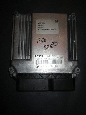 BMW E60 E61 Motor Steuergerät 7795587 Grundsteuergerät DDE Modul  7795553 M57 – Bild 2