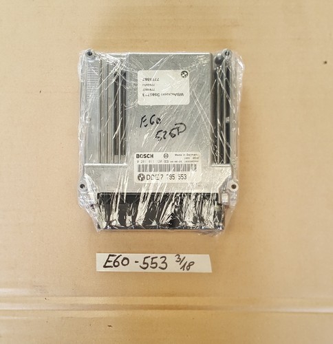 BMW E60 E61 Motor Steuergerät 7795587 Grundsteuergerät DDE Modul  7795553 M57 – Bild 3