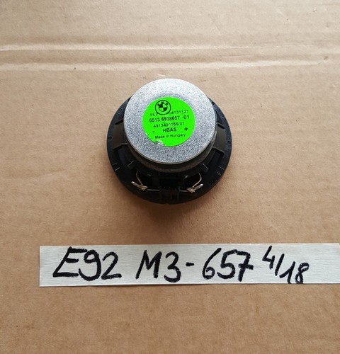 BMW E90 E91 E92 E93 E81 E82 E87 E88 X1  Lautsprecher Freisprechanlage 6938657 – Bild 2